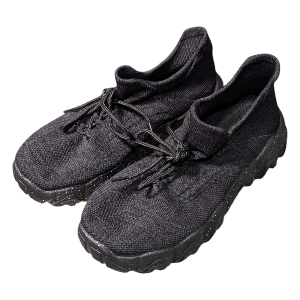Women's Black Mesh Shoes Size 9-9.5 Excellent Condition Athletic Style